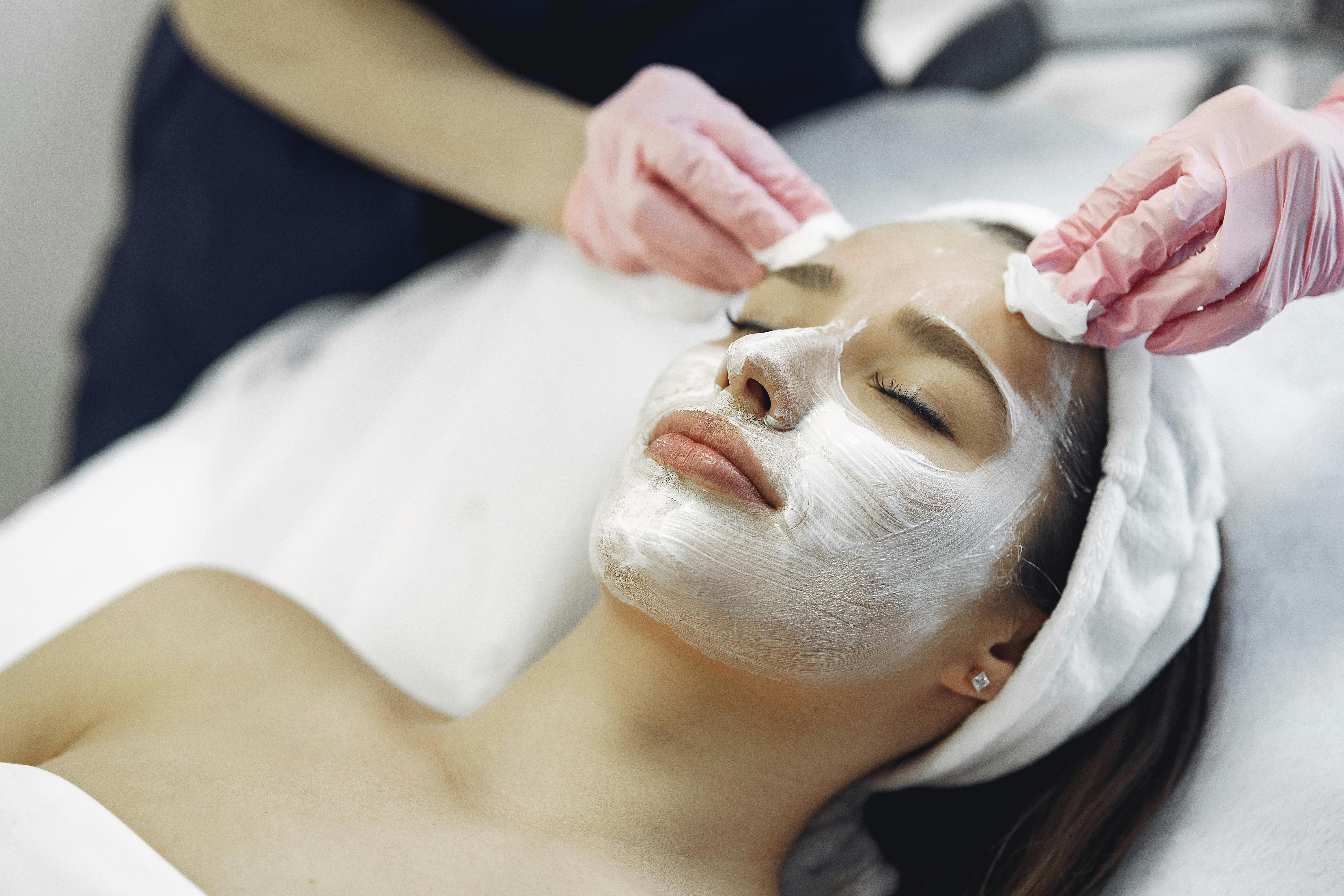 Facial treatment at Maison Aura